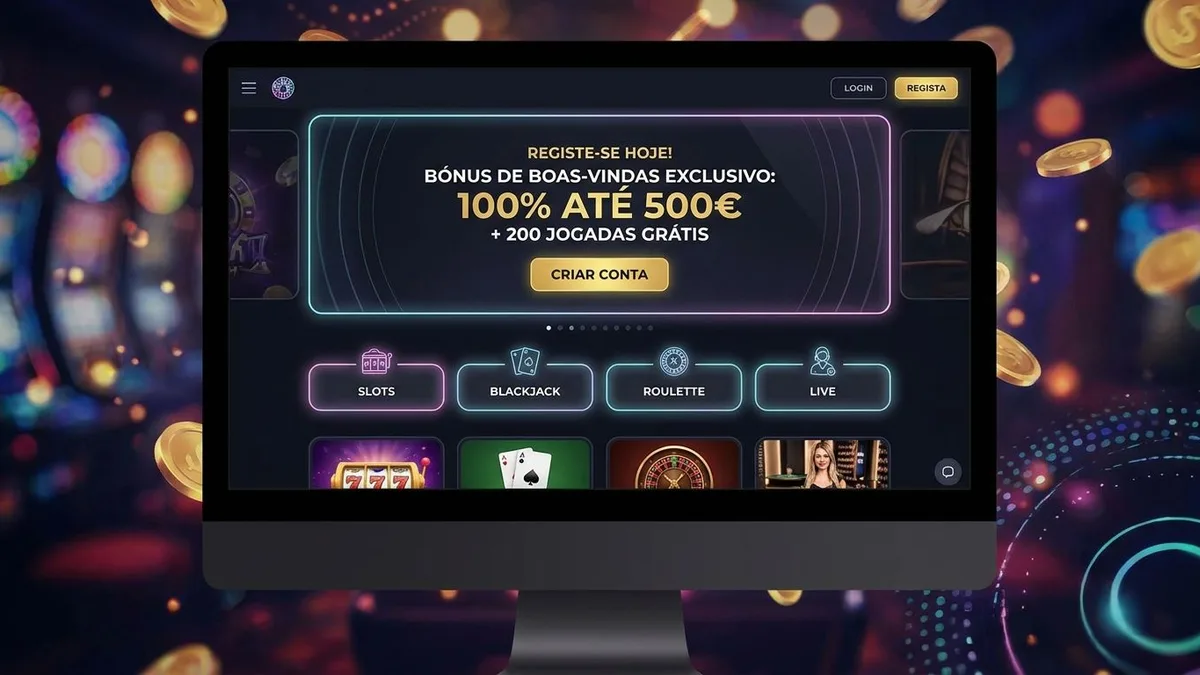 Registo com bónus no Coolzino